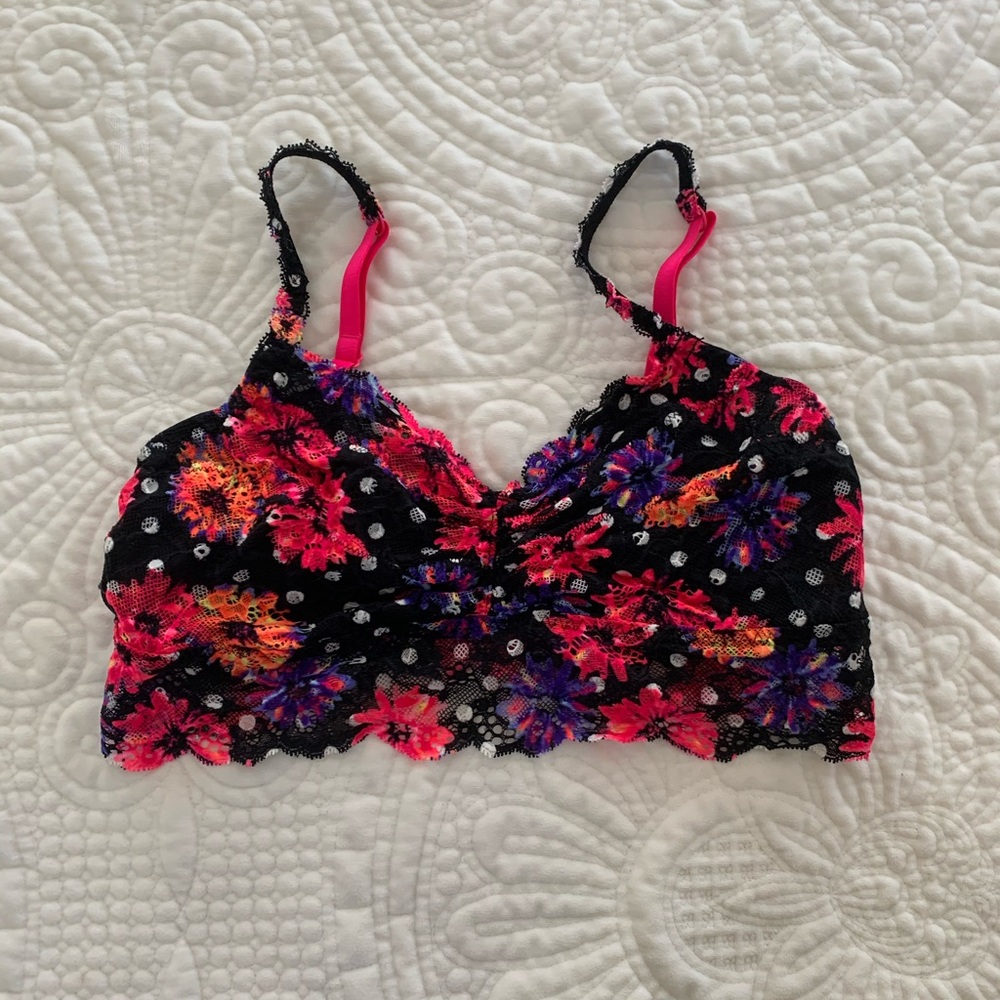 Pink VS bralette